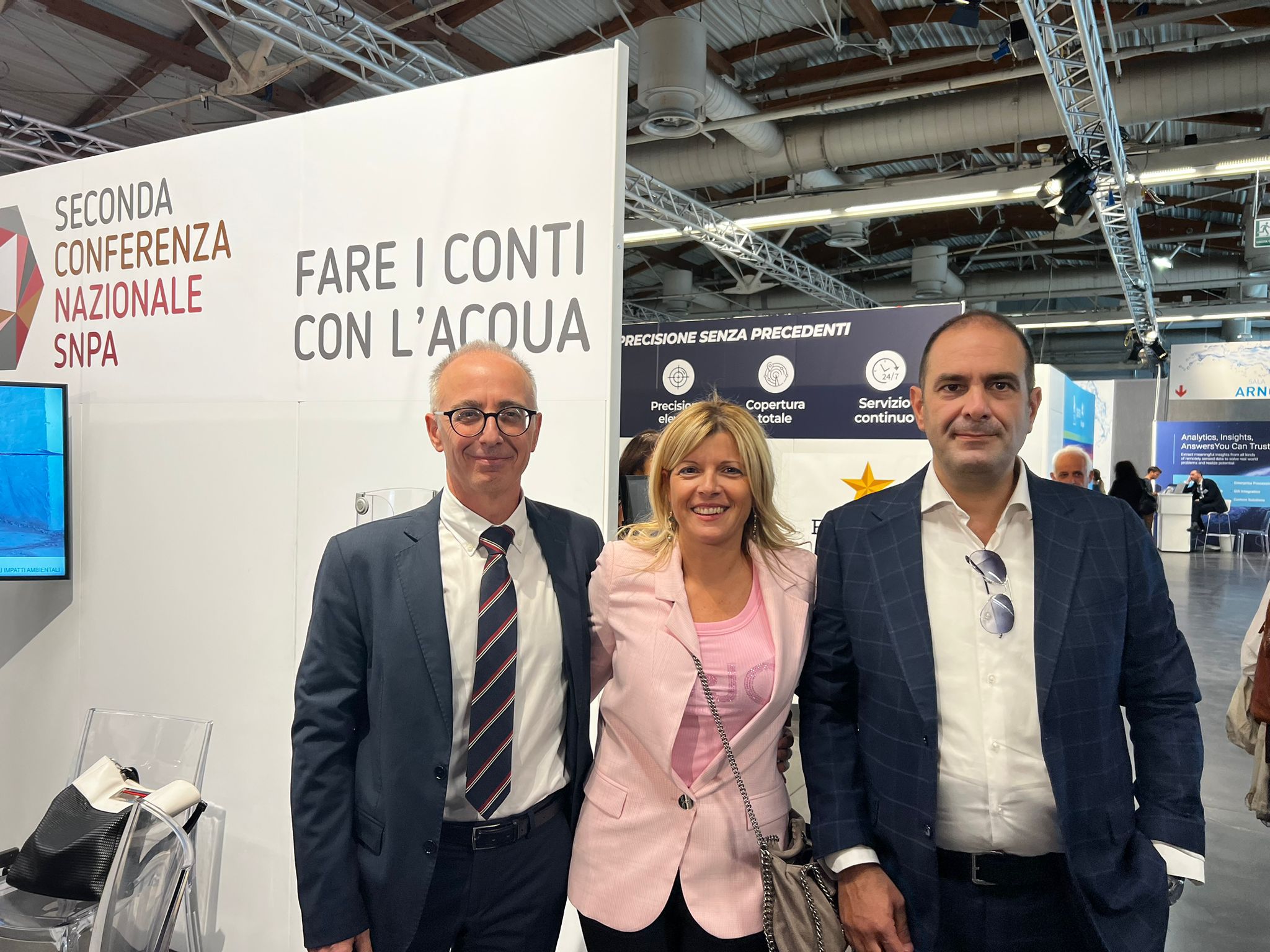 Arpa Molise presente alla seconda conferenza nazionale SNPA 30 ANNI DI SISTEMA Firenze, 26 e 27 settembre 2024 