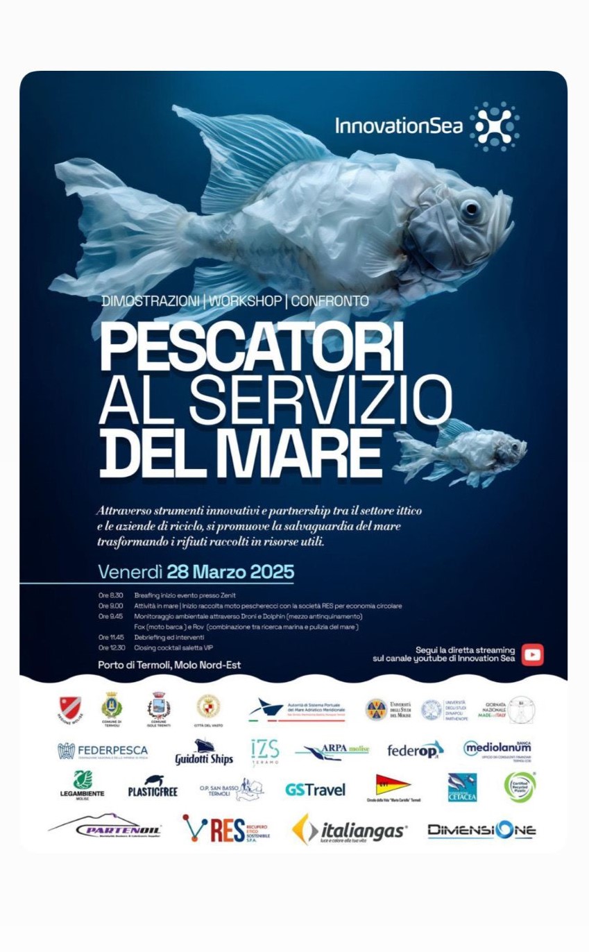 Pescatori al servizio del mare”, workshop di educazione ambientale al porto di Termoli”